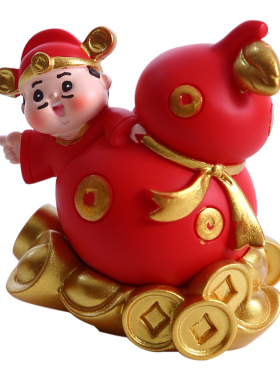福禄小神仙葫芦家居桌面摆件创意