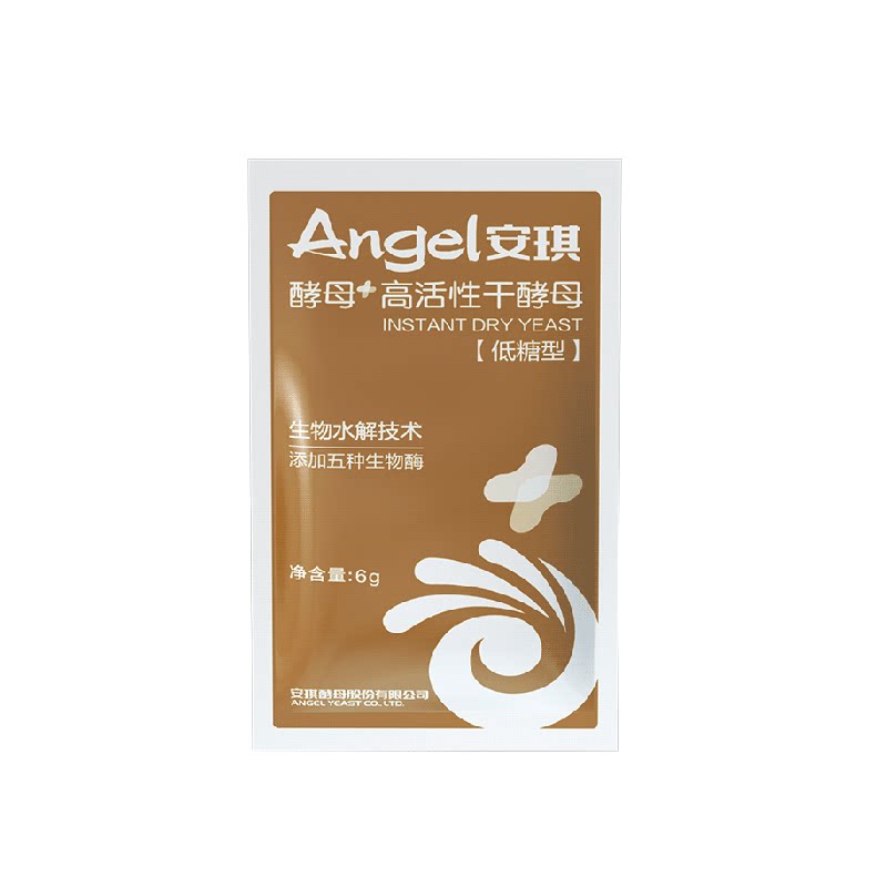 安琪新一代酵母6g*8袋低糖高活性