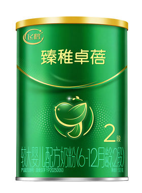 飞鹤臻稚卓蓓有机2段婴儿配方奶粉130g*1罐8倍乳铁蛋白 6重HMO
