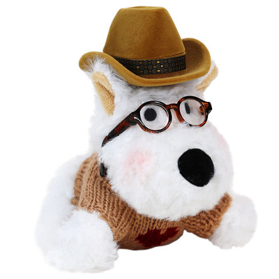 帽子西高地小狗戒指盒首饰盒告白表白求婚情人节礼物送女友送男友