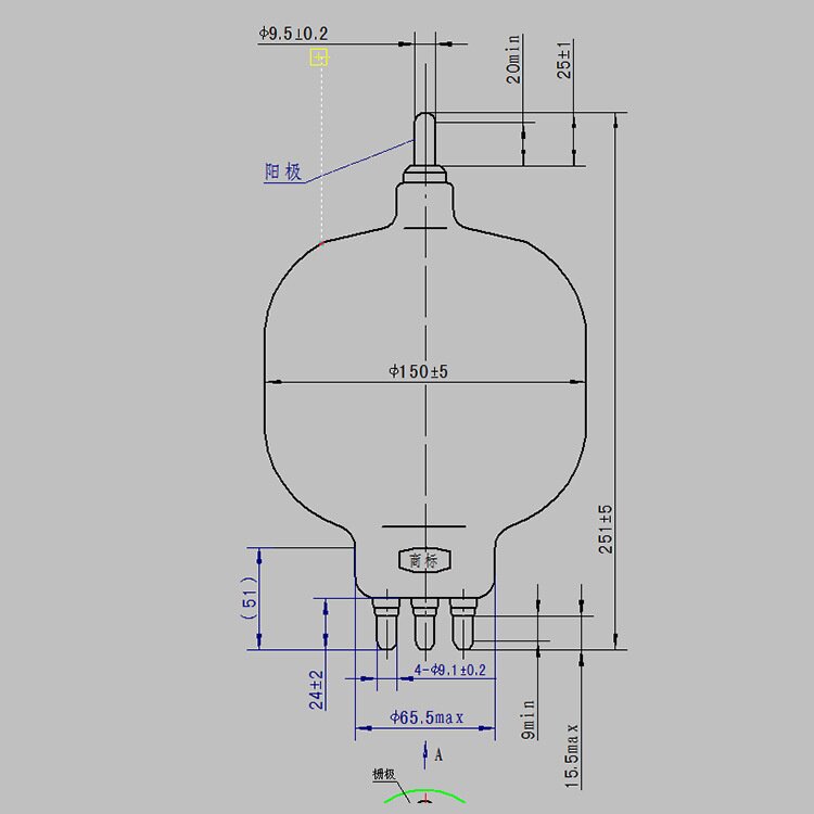 华光fu-605真空管现货 国产高周波电子管 热合机高频机电子管供应