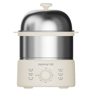 九阳蒸蛋器煮蛋器家用新款定时316L不锈钢小型自动电蒸锅早餐机