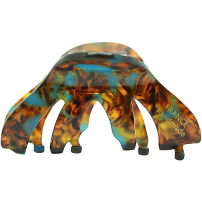 适合发量少~气质绿野醋酸小号抓夹2026新款简约半扎发发夹高级感