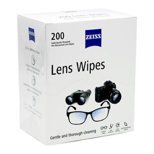 zeiss/蔡司擦镜纸防雾眼镜布一次性镜片镜头清洁擦拭湿巾蒸汽眼罩