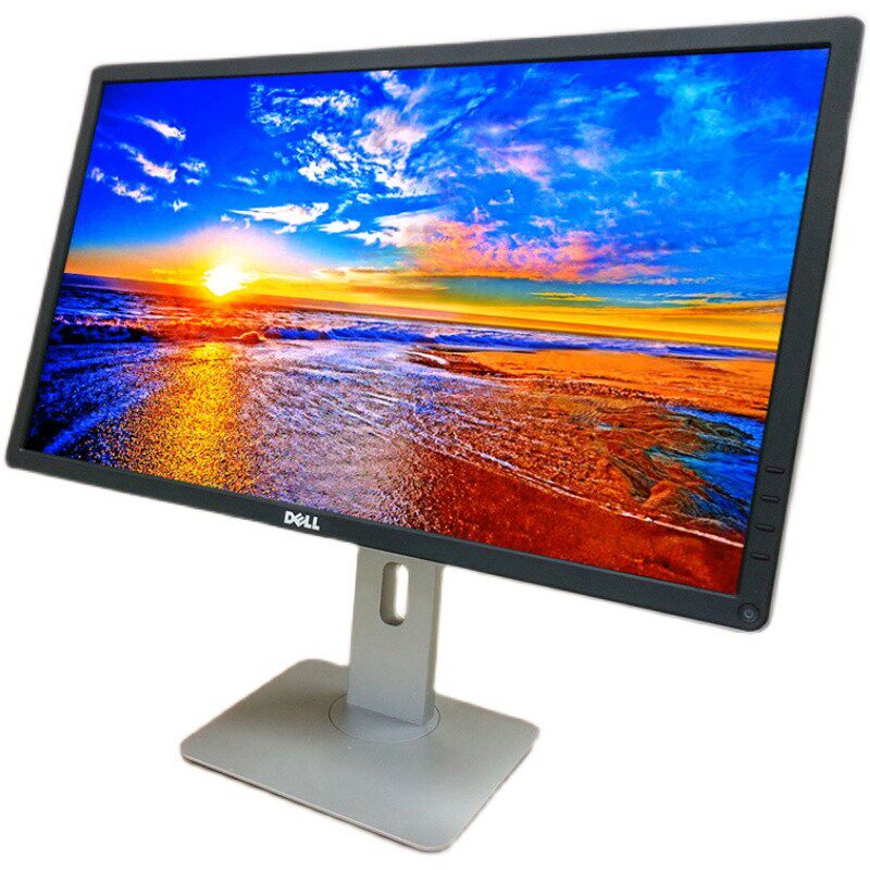 Dell戴尔P2314H显示器23英寸IPS旋转升降窄边框1080P商用设计高清