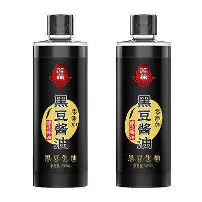 莲花酱油黑豆特级酿造0添加520ml