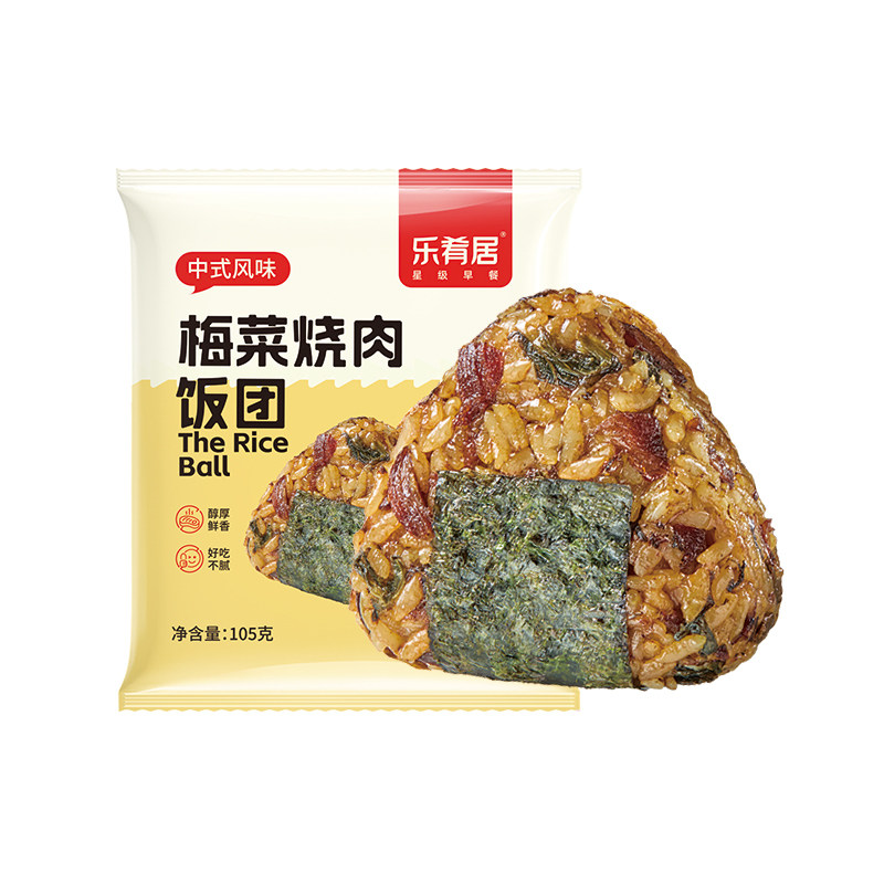 乐肴居梅菜烧肉饭团早餐半成品