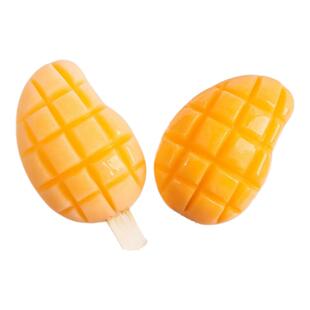 芒果模具文创雪糕成品定制冰淇淋水果慕斯捏捏冰块自制冰棍硅胶磨