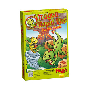 德国HABA早教玩具逻辑思维桌游302215雷霆恐龙3岁4收集计算游戏