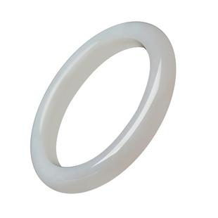 和田玉羊脂玉手镯亲宝水晶天然羊脂羊脂白玉镯子女款玉石饰品礼物