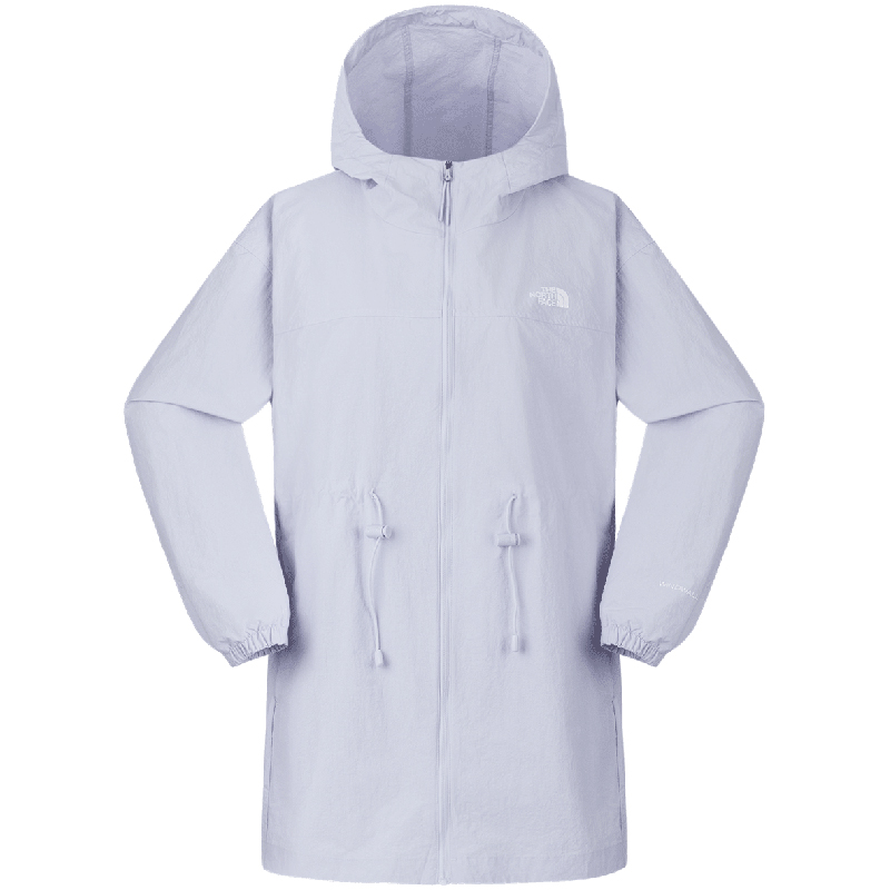 TheNorthFace北面防晒衣女25春夏新款户外中长款A字形皮肤衣8C0Z
