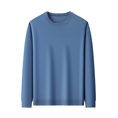 恒源祥含桑蚕丝羊毛男薄款针织衫