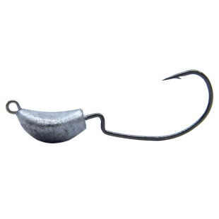 加强曲柄铅头钩越障防挂底曲柄钩根钓微物路亚软饵软虫钩德州钓组