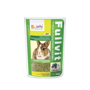 Jolly 多维幼兔粮 幼兔兔粮 幼兔粮食 幼兔主粮 500G兔粮饲料JP67