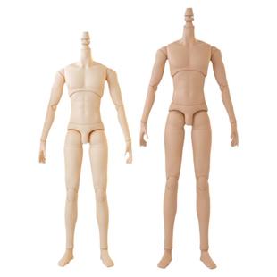 YMY23素体男体ob22素体粘土人可接 bjd GSC娃头ob24可动关节人偶