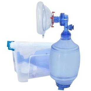 神鹿医用简易呼吸器人工复苏器活瓣急救苏醒球医院采购急救呼吸机