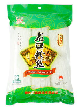 粉条冠珠龙口粉丝300g