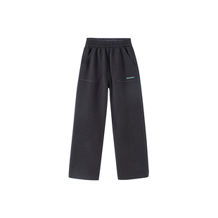 半度闲女童加绒加厚运动裤洋气秋冬装新款儿童冬季保暖休闲长裤子