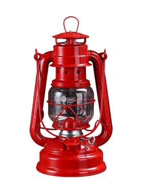 复古怀旧铁艺手提煤油灯摆件