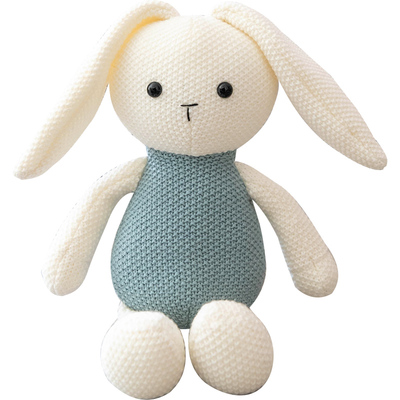 安抚兔子公仔布娃娃抱枕毛绒玩具