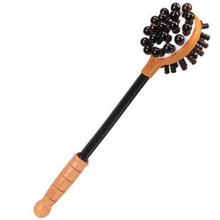 按摩锤敲打经络棒子捶颈肩敲背部神器手持式养生健身拍打锤艾草锤