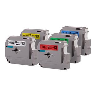 DAT适用兄弟标签带MK-231 631打印纸PT-70BM/70BBVP/65VP/65SL/65SCCP/65SB/55S/55BM/110/100打印机标签贴纸