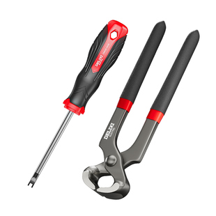 德力西电气拆车牌螺丝刀汽车上牌照防盗螺丝钉拆卸工具防盗扣拆除