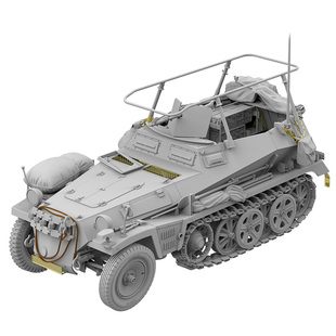 ▲TAKOM 2194 1/35Sd.Kfz.250/3半履带指挥车GREIF全内构拼装模型