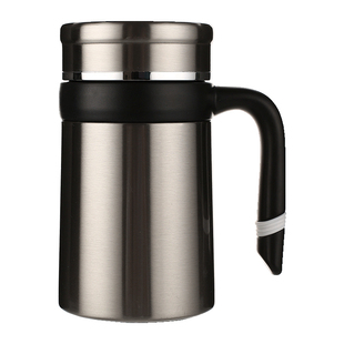 智能茶水分离保温水杯大容量带茶隔不锈钢男款茶杯办公室泡茶杯子