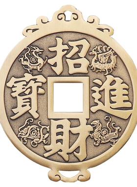 四大神兽九鱼转钱招财进宝挂件