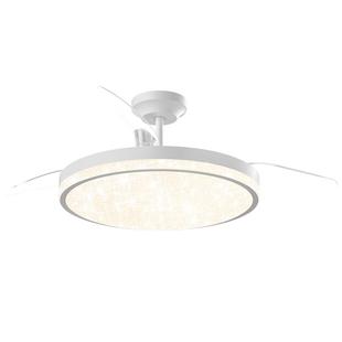 欧普OPPLE隐形扇风扇吊灯客厅餐厅卧室家用简约现代灯具FS 简风