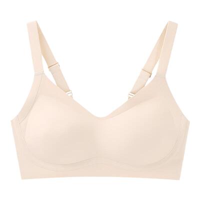 博尼Bonny防下垂无钢圈小胸聚拢无痕内衣文胸大胸显小薄