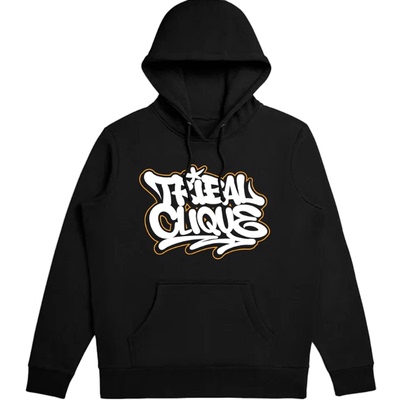 美式嘻哈高街涂鸦宽松连帽卫衣