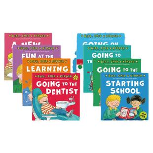 Oxford reading tree 牛津阅读树英文原版绘本 Biff Chip Kipper First Experience 牛津树生活体验8册成长中第一次 英语早教启蒙