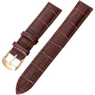 真皮表带男款小牛皮针扣配件耳针工具适用浪琴女款细表带8mm-24mm