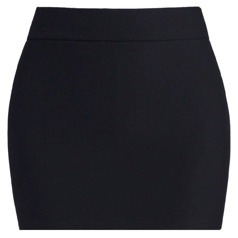 夜色行超薄超短半身野打子短透明紧身包臀女