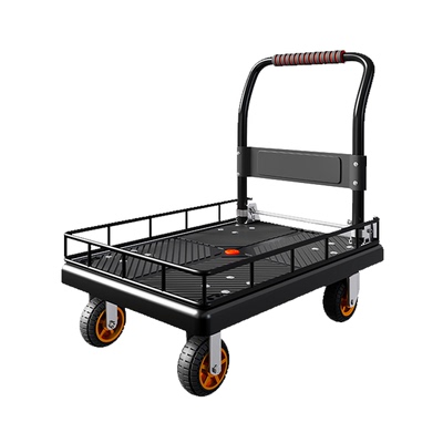 超轻静音折叠平板搬运手拉车