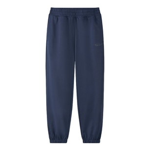 Skechers斯凯奇26春男女束脚裤百搭运动休闲针织长裤 L126U017