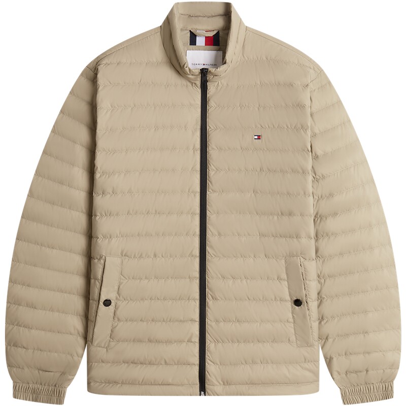 Tommy男装绗缝90绒排骨羽绒服
