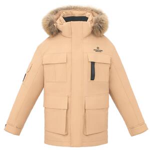 雪中飞2024秋冬新款男女情侣貉子大毛领羽绒服加厚防寒户外防风