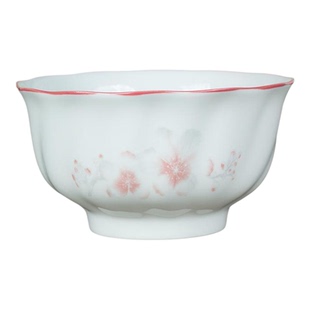 景德镇2025新款陶瓷碗家用碗5.5英寸高脚陶瓷碗釉下彩餐具米饭碗