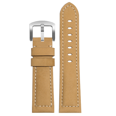 复古疯马皮手表带男真皮表带