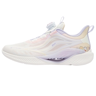 氢风5.0特步儿童跑步鞋春季新款女童宝宝运动鞋旋纽扣透气鞋子