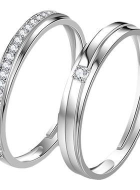 戒指素圈vana纯银小众设计女