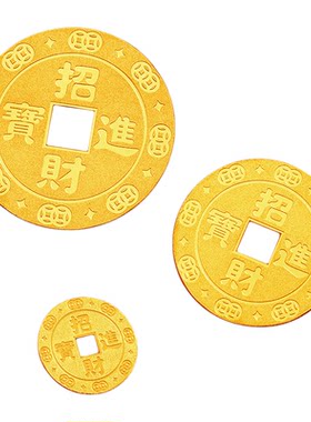 周大福足金钱币金章招财送礼