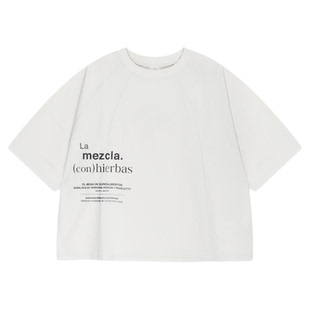 niko and ...T恤女2025夏季新款潮流宽松字母短袖T恤234910