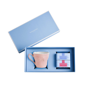 【伴手礼】WEDGWOOD威基伍德陶瓷马克杯钢笔随行杯玫瑰茶罐礼盒