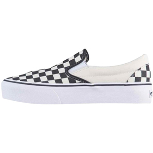 VANS 范斯 Slip On Platform 厚底棋盘格休闲板帮女鞋VN00018EBWW