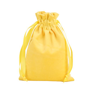 大号束口袋收纳袋绒布袋抽绳小布袋丝绒防尘袋化妆包袋子定制logo