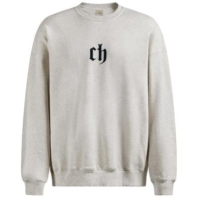 CHINISM赤尘美式圆领卫衣男